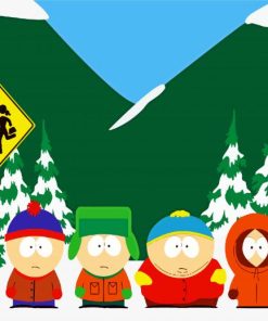 Southpark Paint By Numbe