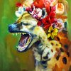 Spotted Hyena Art Paint By Number