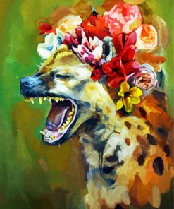 Spotted Hyena Art Paint By Number