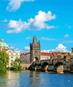 St Charles Bridge Paint By Number