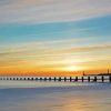 Sunset At Aberdeen Beach Paint By Number