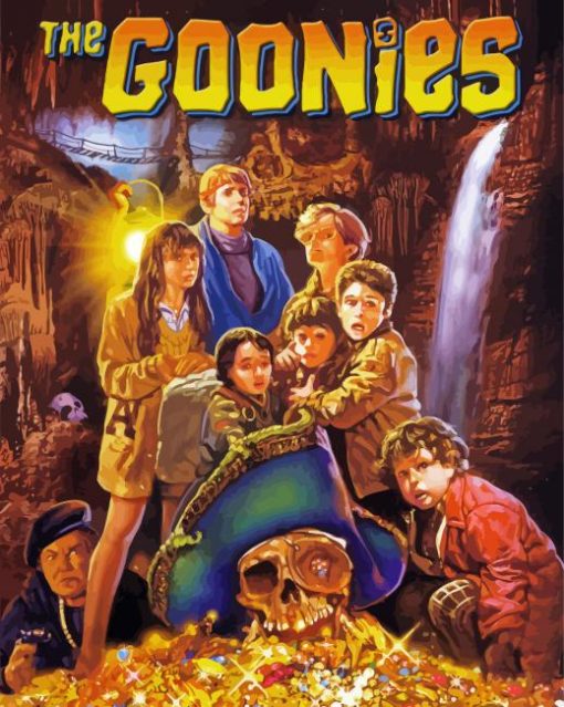 The Goonies Movie Poster Paint By Number