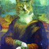 The Mona Lisa Cat Paint By Number