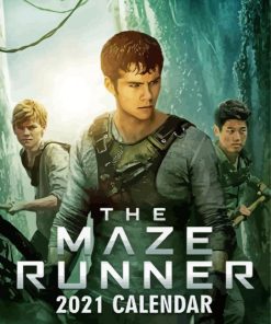 The Maze Runner Poster Paint By Number