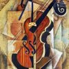 Vintage Cubism Violinist Paint By Number