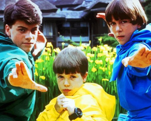 3 Ninjas Movie Paint By Number