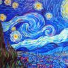 Abstract The Starry The Night Paint By Number