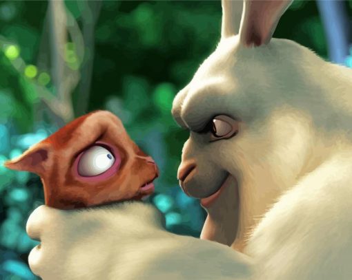 Aesthetic Big Buck Bunny Paint By Number