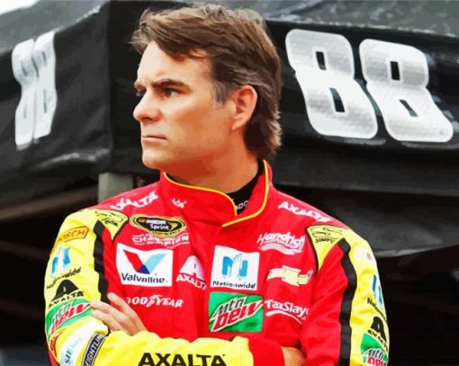 Aesthetic Jeff Gordon Paint By Number