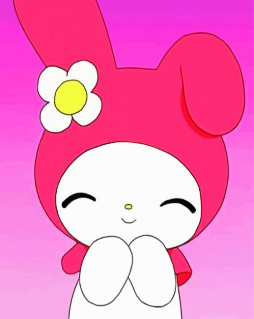 Aesthetic My Melody Art Paint By Number