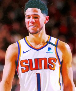 Aesthetic Phoenix Suns Player Paint By Number