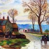 An English Countryside Paint By Number