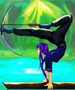 Archery Contortionist Paint By Number