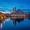 Athlone Bridge And Buildings Paint By Number