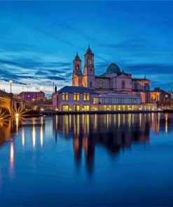 Athlone Bridge And Buildings Paint By Number