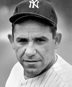 Baseball Catcher Yogi Berra Paint By Number