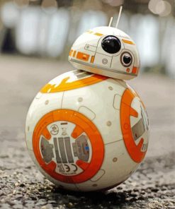 Bb8 Robot Paint By Number