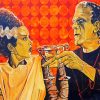 Bride Of Frankenstein Art Paint By Number