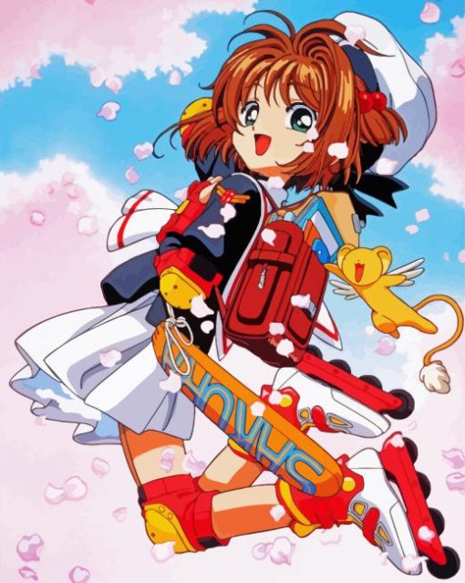 Cardcaptor Sakura Card Captor Sakura TV Serie Paint By Number