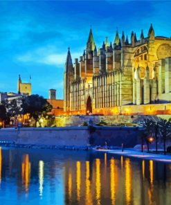 Cathedral Of Palma De Mallorca Paint By Number