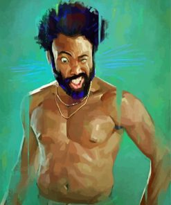 Childish Gambino Art Paint By Number