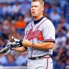 Chipper Jones Baseball Player Paint By Number