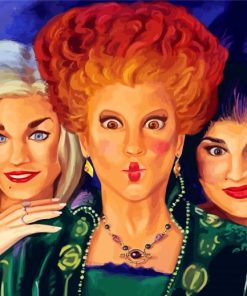 The Sanderson Sisters Paint By Number