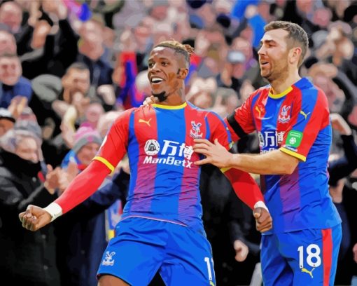 Crystal Palace Footballer Paint By Number