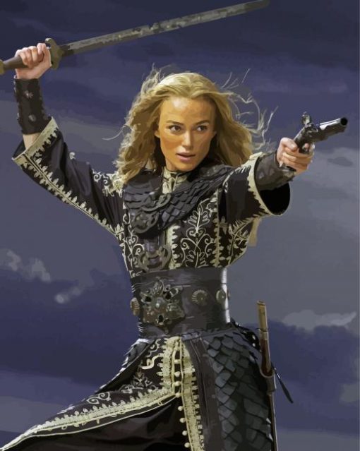 Elizabeth Swann Paint By Number