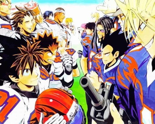 Eyeshield 21 Manga Paint By Number