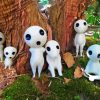 Figurines Kodama Paint By Number