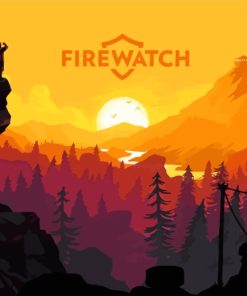 Firewatch Game Paint By Number