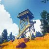 Firewatch Video Game Paint By Number