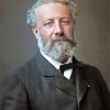 French Novelist Jules Verne Paint By Number