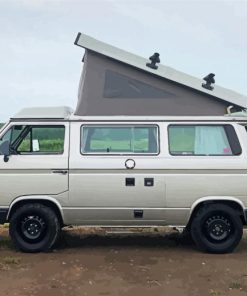 Grey Westfalia Van Paint By Number