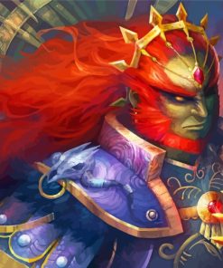 Hyrule Warriors The King Of Evil Paint By Number