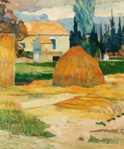 Landscape Near Arles Gauguin Paint By Number