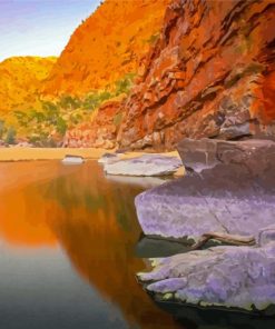 Larapinta Ormiston Gorge Paint By Number