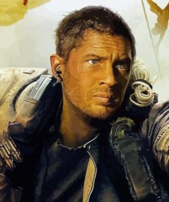 Mad Max Tom Hardy Paint By Number