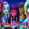 Monster High Cartoon Paint By Number