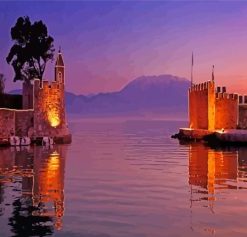 Nafpaktos Port Paint By Number