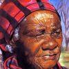 Older Black Woman Paint By Number