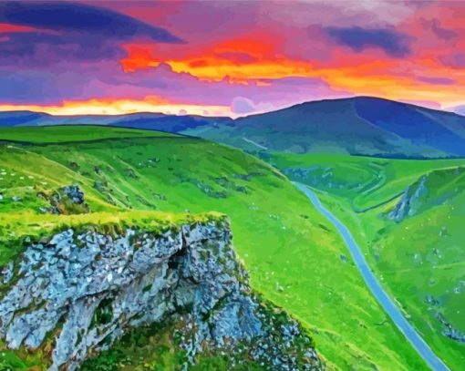 Peak District National Park Paint By Number