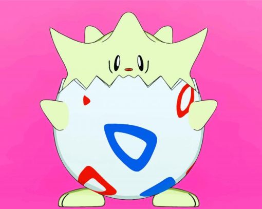 Pokémon Togepi Paint By Number