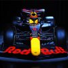 Red Bull Race Car Paint By Number