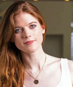 Rose Leslie Actress Paint By Number