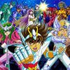 Saint Seiya Manga Serie Paint By Number