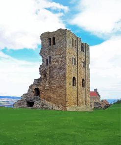 Scarborough Castle Paint By Number