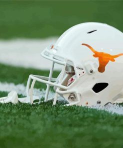 Texas Longhorns Football Helmet Paint By Number