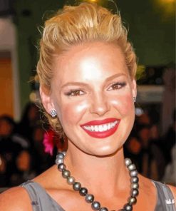 The Actress Katherine Heigl Paint By Number